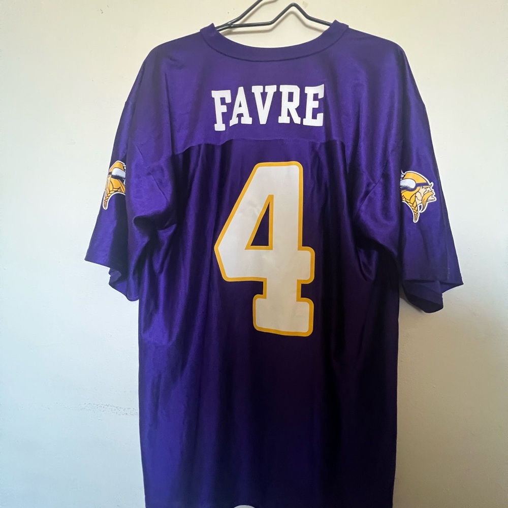 NFL Purple and Yellow Minnesota Vikings Jersey